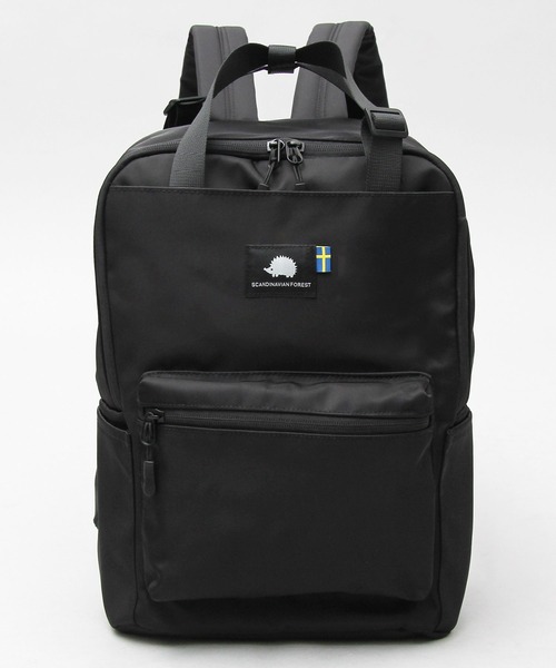 SCANDINAVIAN FOREST(スカンジナビアン・フォレスト)の「ナイロン 軽量 2WAY 小さめ トートリュック(バックパック/リュック・レディース・ブラック/グレー/ベージュ/ベージュ系その他/ブラウン/ブルー・FREE)」の12枚目の写真