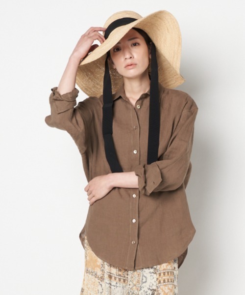 HELIOPOLE（エリオポール）の「FRENCH LINEN WASHER SHIRT（シャツ