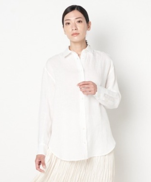 HELIOPOLE（エリオポール）の「FRENCH LINEN WASHER SHIRT（シャツ 