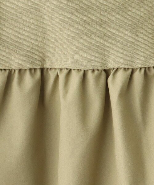 OPAQUE.CLIP（オペークドットクリップ）の「◆トリコットJ フハク切替ペプラムトップス【WEB限定サイズ】（Tシャツ/カットソー・レディース・ホワイト系/ブラック/サンドベージュ・38/40/42）」の13枚目の写真