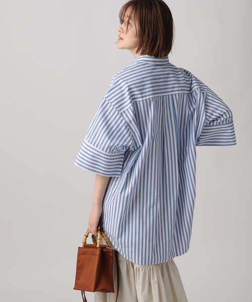 ネクロページ A part by（アパートバイ）の「ストライプシャツSS 285243（シャツ