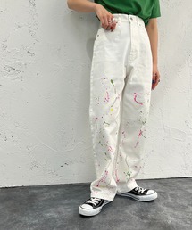 ペイントハイウエストデニム【ZOZOTOWN限定アイテム】