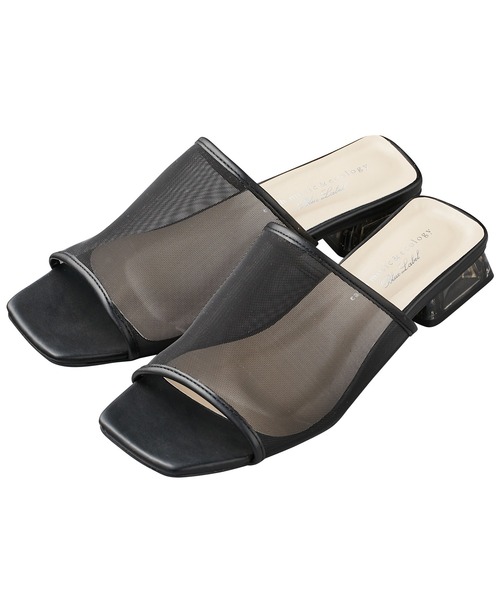 earth music&ecology(アースミュージックアンドエコロジー)の「チュールミュールサンダル【earth music&ecology】(サンダル・レディース・ブラック/ダークブラウン/アイボリー・SMALL/MEDIUM/LARGE/X-LARGE)」の8枚目の写真