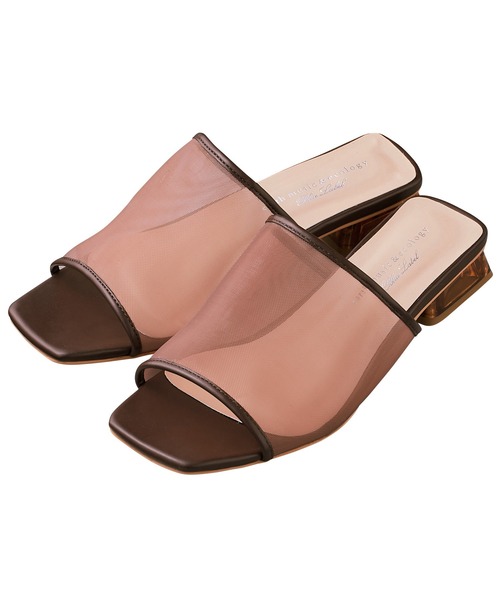 earth music&ecology(アースミュージックアンドエコロジー)の「チュールミュールサンダル【earth music&ecology】(サンダル・レディース・ブラック/ダークブラウン/アイボリー・SMALL/MEDIUM/LARGE/X-LARGE)」の14枚目の写真