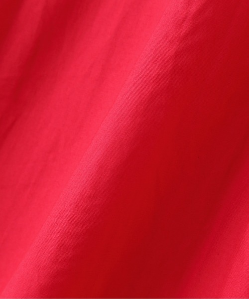 N.（N. Natural Beauty Basic）（エヌエヌナチュラルビューティーベーシック）の「◆配色ボタンボリュームスリーブコットンワンピース（ワンピース・レディース・ブラック/ブラウン/レッド・MEDIUM）」の18枚目の写真