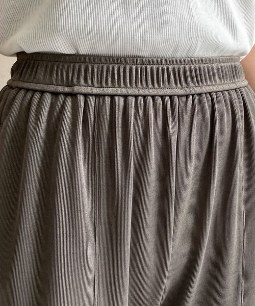 DouDou（ドゥドゥ）の「エステルフライスジョガーパンツ（その他パンツ・レディース・ブラック/カーキ・FREE）」の14枚目の写真