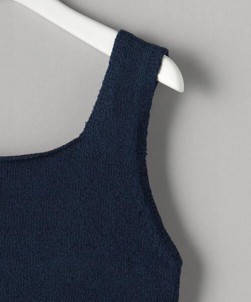 BEAUTY&YOUTH UNITED ARROWS（ビューティーアンドユースユナイテッドアローズ）の「コットンブレンド コンパクト ニット タンクトップ -ウォッシャブル-（ニット/セーター・レディース・ベージュ/ネイビー/オフホワイト・FREE）」の21枚目の写真