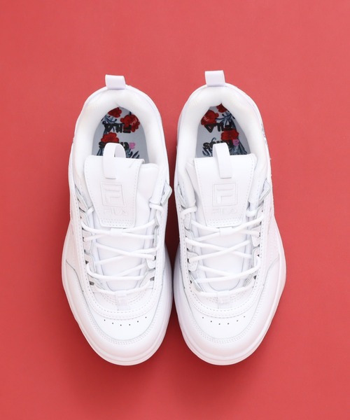 FILA（フィラ）の「FILA × atmos pink DISRUPTOR II WEDGE FLOWER