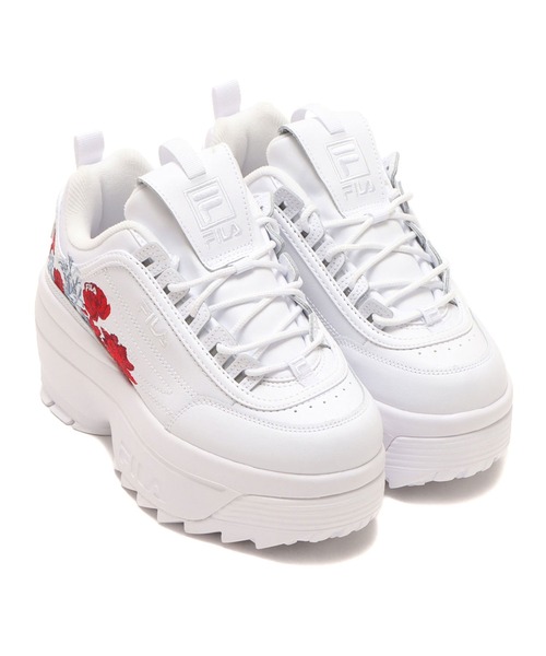 FILA（フィラ）の「FILA × atmos pink DISRUPTOR II WEDGE FLOWER
