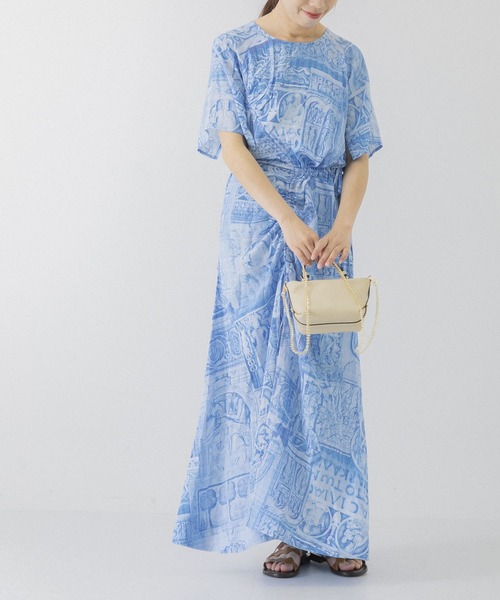 LORISTELLA（ロリステッラ）の「LORISTELLA　2WAYチェーンミニショルダーバッグ（ショルダーバッグ・レディース・ダークブラウン/パープル/ブラック/ベージュ・-）」の5枚目の写真