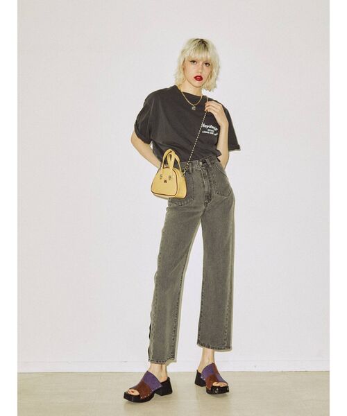 jouetie（ジュエティ）の「バックロゴBIG Tシャツ（Tシャツ/カットソー・レディース・オフホワイト/ブラック/グリーン・MEDIUM）」の20枚目の写真