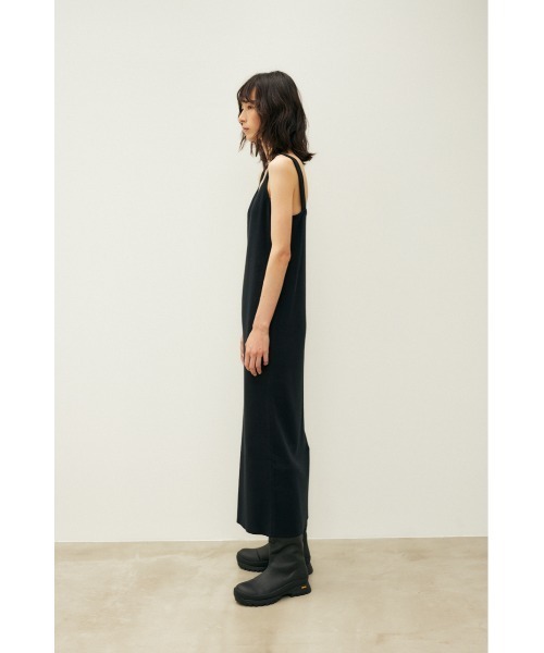 M_(エムアンダーバー)の「【M_】V/N KNIT ドレス(ワンピース・レディース・ライトブラウン/ブラック/パープル・1/2)」の6枚目の写真