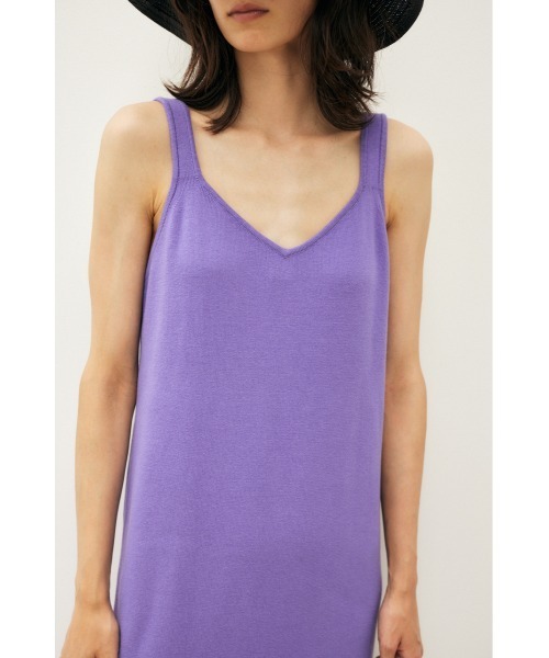 M_(エムアンダーバー)の「【M_】V/N KNIT ドレス(ワンピース・レディース・ライトブラウン/ブラック/パープル・1/2)」の16枚目の写真