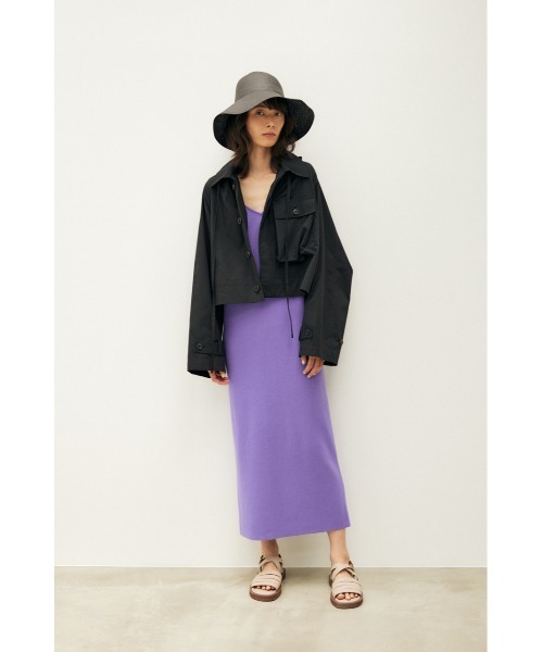 M_(エムアンダーバー)の「【M_】V/N KNIT ドレス(ワンピース・レディース・ライトブラウン/ブラック/パープル・1/2)」の18枚目の写真