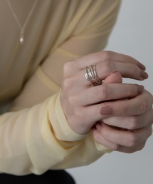 SMELLY | SMELLY so’　overlap line ring(リング)