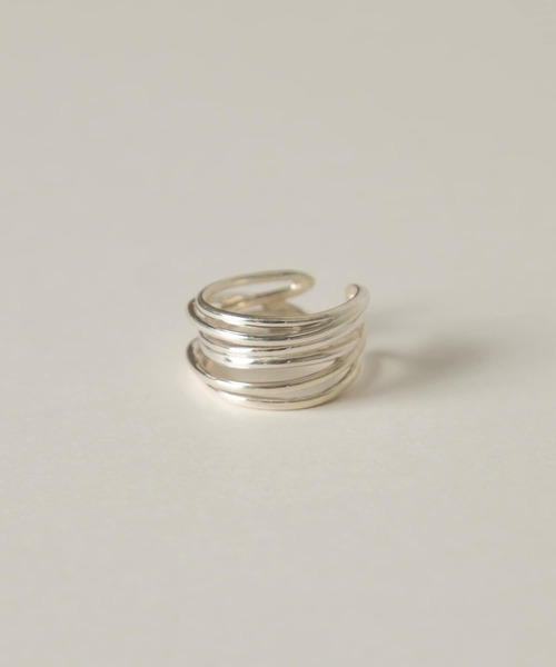 SMELLY(スメリー)の「SMELLY so’ overlap line ring(リング・レディース・シルバー・13)」の10枚目の写真