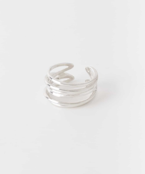 SMELLY(スメリー)の「SMELLY so’ overlap line ring(リング・レディース・シルバー・13)」の12枚目の写真