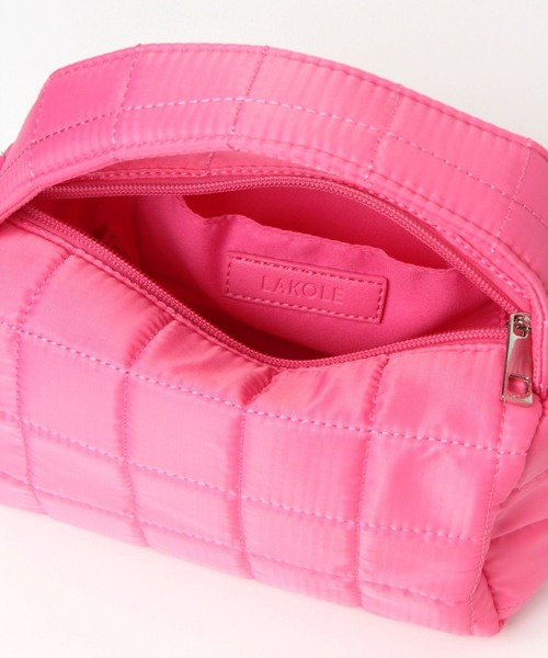 LAKOLE(ラコレ)の「2WAYキルトミニショルダーバッグ / 348876(ショルダーバッグ・レディース・ブラック/ピンク/アイボリー/グリーン・FREE)」の14枚目の写真