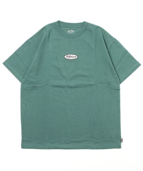 BILLABONG(ビラボン)の「BILLABONG/ビラボン ワンポイント クルーネックTシャツ BC012-202(Tシャツ/カットソー・メンズ・ホワイト/グリーン・M/L)」の4枚目の写真