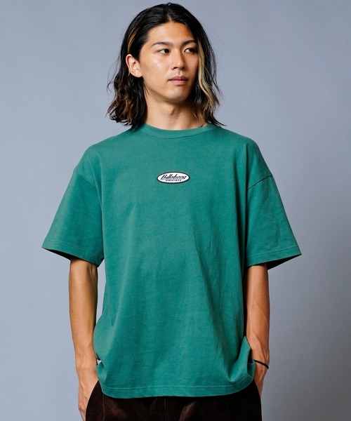 BILLABONG(ビラボン)の「BILLABONG/ビラボン ワンポイント クルーネックTシャツ BC012-202(Tシャツ/カットソー・メンズ・ホワイト/グリーン・M/L)」の6枚目の写真