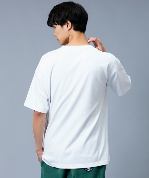 BILLABONG(ビラボン)の「BILLABONG/ビラボン ワンポイント クルーネックTシャツ BC012-202(Tシャツ/カットソー・メンズ・ホワイト/グリーン・M/L)」の12枚目の写真