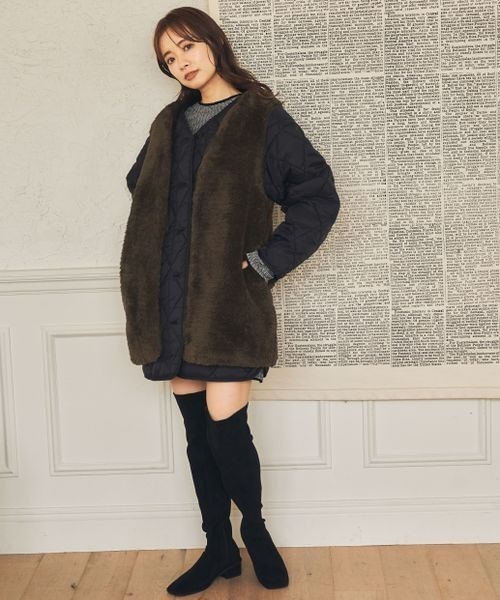 mysty woman(ミスティウーマン)の「美脚ニーハイブーツ 347109(ブーツ・レディース・ブラック/その他・MEDIUM/LARGE)」の9枚目の写真