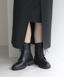 PANIER | 【PANIER/パニエ】レースアップミドルブーツ(ブーツ)