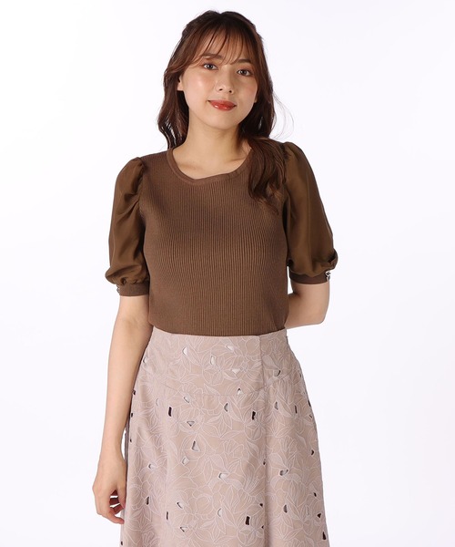 レッセパッセ　襟付きニット LAISSE PASSE（レッセパッセ）の「衿付きニット（ニット