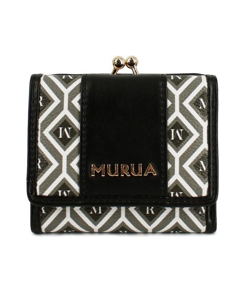 MURUA(ムルーア)の「MURUA (ムルーア) 口金ミニ財布 モノグラム MR-W1112(財布・レディース・ブラウン/ブラック・FREE)」の11枚目の写真