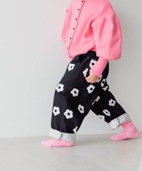 LOWRYS FARM（ローリーズファーム）の「シェフパンツ　162190（その他パンツ・キッズ・ブラック/ブラウン/レッド/オフホワイト/ブルー/ブラック系その他/ホワイト系その他/ブラック系その他2/レオパード・110cm/120cm/130cm/140cm/150cm）」の5枚目の写真