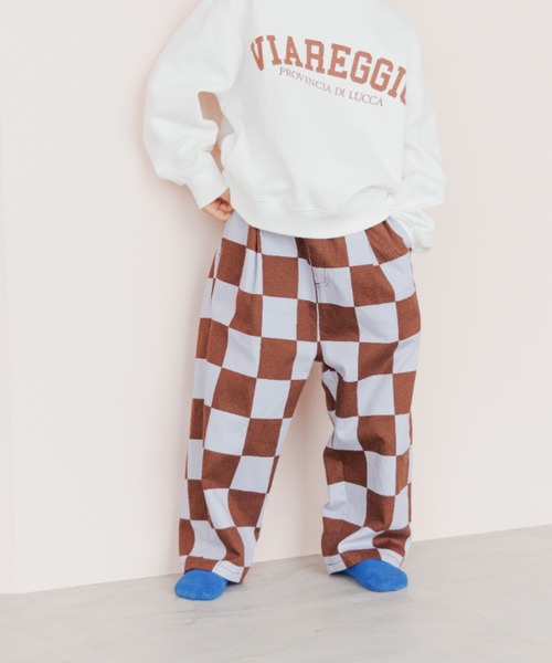 LOWRYS FARM（ローリーズファーム）の「シェフパンツ　162190（その他パンツ・キッズ・ブラック/ブラウン/レッド/オフホワイト/ブルー/ブラック系その他/ホワイト系その他/ブラック系その他2/レオパード・110cm/120cm/130cm/140cm/150cm）」の6枚目の写真