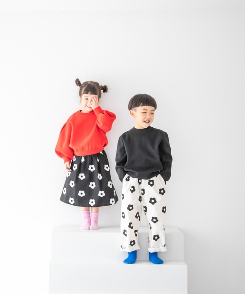 LOWRYS FARM（ローリーズファーム）の「シェフパンツ　162190（その他パンツ・キッズ・ブラック/ブラウン/レッド/オフホワイト/ブルー/ブラック系その他/ホワイト系その他/ブラック系その他2/レオパード・110cm/120cm/130cm/140cm/150cm）」の10枚目の写真