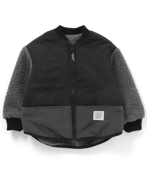 BREEZE（ブリーズ）の「リバーシブルキルトジャケット（その他アウター・キッズ・ブラック/カーキ/レインボー・110/120/80/140/90/130/100）」の21枚目の写真