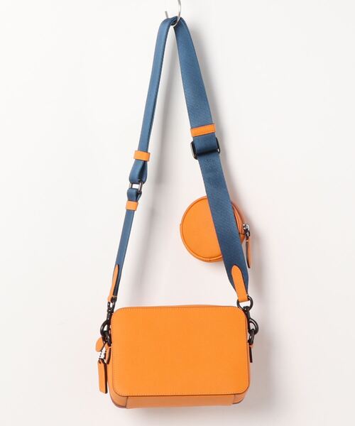 【COACH】 訳あり品 チャータークロスボディ バッグ ハイブリッドポーチ COACH（コーチ）の「チャーター クロスボディ・ハイブリッド ポーチ