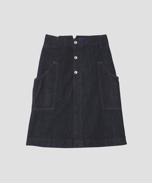 MHL.(エムエイチエル)の「CANTON DENIM(デニムスカート・レディース・インディゴブルー・27/26/28)」の11枚目の写真