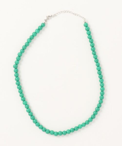 ammy.（エイミードット）の「【 ammy. / エイミードット 】 ビビッドカラー ボールビーズ ネックレス（ネックレス・レディース・オレンジ/グリーン/ブルー/ピンク/レッド/ブラック・FREE）」の14枚目の写真