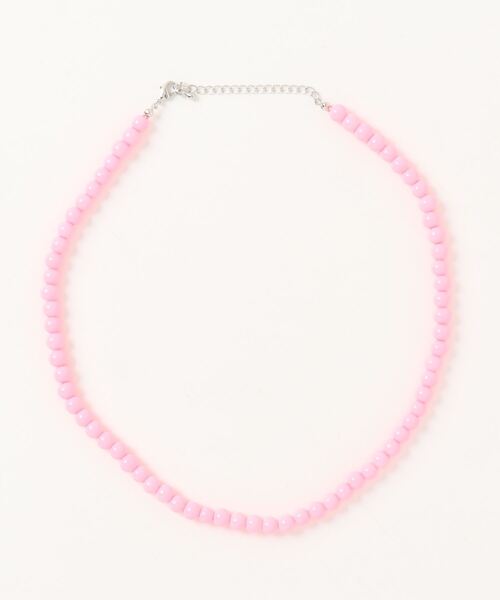 ammy.（エイミードット）の「【 ammy. / エイミードット 】 ビビッドカラー ボールビーズ ネックレス（ネックレス・レディース・オレンジ/グリーン/ブルー/ピンク/レッド/ブラック・FREE）」の12枚目の写真