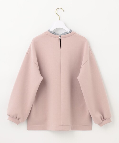 ANY SIS（エニィスィス）の「【2WAY】襟付マシュマロタッチ プルオーバー（Tシャツ/カットソー・レディース・アイボリー系/ネイビー系/ピンク系・2）」の14枚目の写真