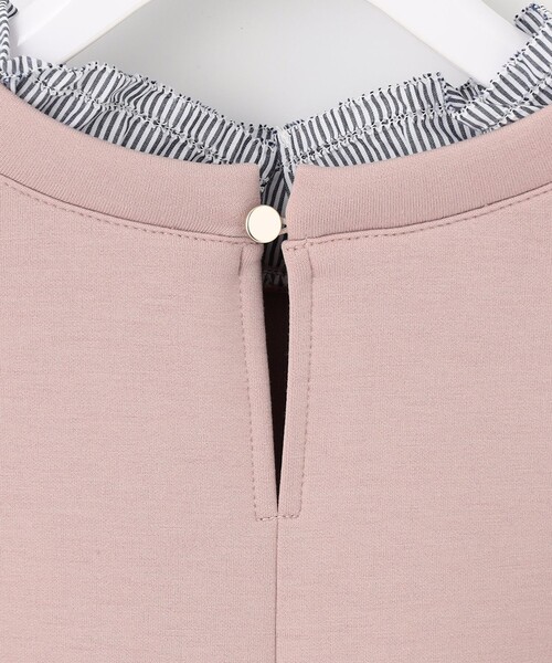 ANY SIS（エニィスィス）の「【2WAY】襟付マシュマロタッチ プルオーバー（Tシャツ/カットソー・レディース・アイボリー系/ネイビー系/ピンク系・2）」の17枚目の写真