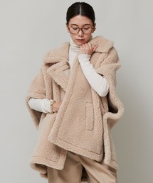 Curensology 【PELLESSIMO】 ボアロングベスト Curensology（カレンソロジー）の「Curensology(カレンソロジー