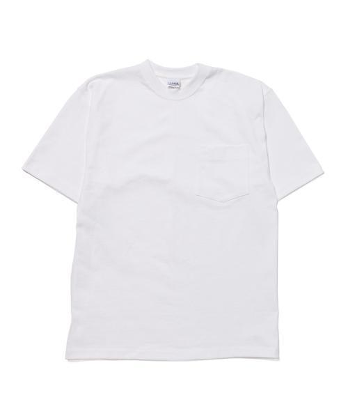 CAMBER（キャンバー）の「CAMBER /  マックスウェイト ポケットTシャツ（Tシャツ/カットソー・メンズ・ホワイト/ネイビー・MEDIUM/SMALL）」の4枚目の写真