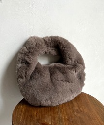 prose verse | ハーフムーンファーバッグ(ハンドバッグ)