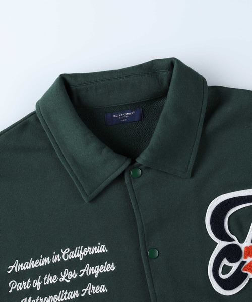 BACK NUMBER(バックナンバー)の「【BACK NUMBER】カットスタジャン(その他トップス・メンズ・グリーン/ブラック/ベージュ・L/XL/M)」の15枚目の写真