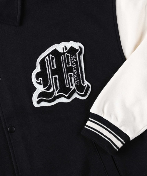 BACK NUMBER(バックナンバー)の「【BACK NUMBER】カットスタジャン(その他トップス・メンズ・グリーン/ブラック/ベージュ・L/XL/M)」の6枚目の写真