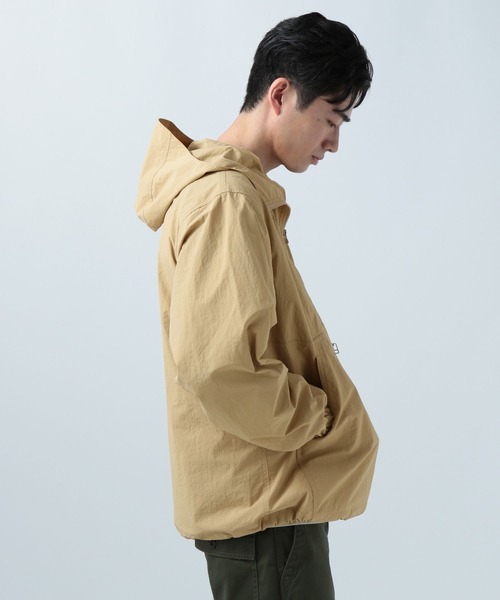 BAYFLOW（ベイフロー）の「【B-Mountain】アノラック（ブルゾン・メンズ・ベージュ/オレンジ・MEDIUM/LARGE）」の4枚目の写真