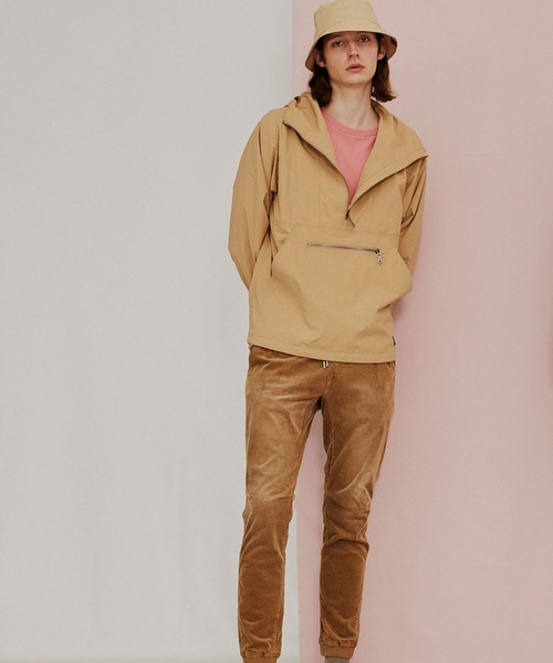 BAYFLOW（ベイフロー）の「【B-Mountain】アノラック（ブルゾン・メンズ・ベージュ/オレンジ・MEDIUM/LARGE）」の19枚目の写真