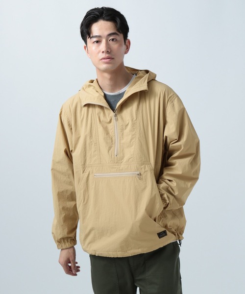 BAYFLOW（ベイフロー）の「【B-Mountain】アノラック（ブルゾン・メンズ・ベージュ/オレンジ・MEDIUM/LARGE）」の3枚目の写真