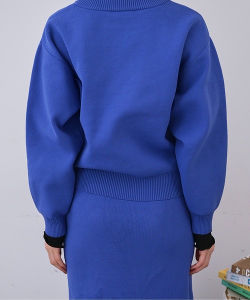 FREE'S MART（フリーズマート）の「◆12G総針クルーネックニット（ニット/セーター・レディース・ホワイト/ブラック/ブルー・FREE）」の17枚目の写真