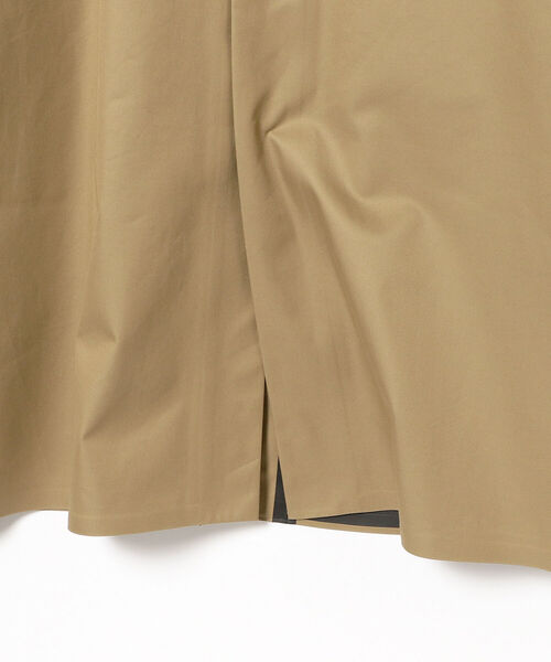 Demi-Luxe BEAMS（デミルクス ビームス）の「Demi-Luxe BEAMS / ボンディング ステンカラーコート（ステンカラーコート・レディース・ブラック/ベージュ・36/38）」の9枚目の写真