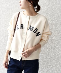 SHIPS | *【SHIPS別注】Goodwear:カレッジロゴカーディガン◆(カーディガン/ボレロ)
